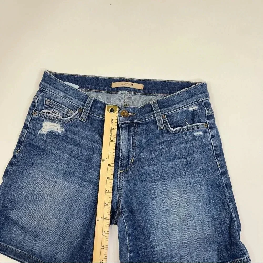 Joe’s Jeans Cut Short Denim Shorts Stella Wash